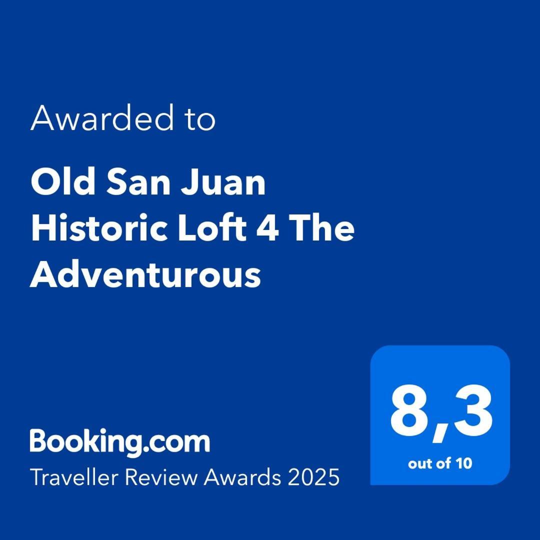 Old San Juan Historic Loft 4 The Adventurous Leilighet Eksteriør bilde